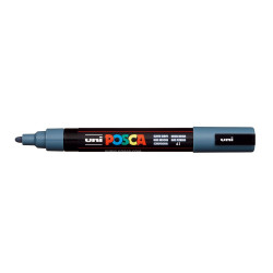 Dekormarker 1,8-2,5mm, Uni Posca PC-5M szürke Dekormarker Uni