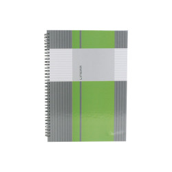 Spirálfüzet A6, 80lap kockás, keményfedelű Marker Linear Spirálfüzet Marker