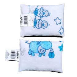 Babzsák, 10x15cm, vegyes minta, Nebulo Iskolai készségfejlesztő Nebulo