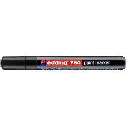 Lakkmarker 2-3mm, kerek Edding 790 fekete Lakkmarker EDDING