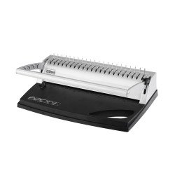 Spirálozógép, műanyag spirálkötéshez, 120lap, lyukasztás 8lap, Sax 888 Spirálozógép Sax