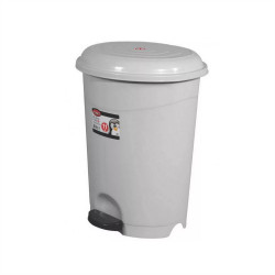 Szemetes kuka pedálos műanyag 22 literes szürke UP128-002 Papírkosár, szemetes Planet