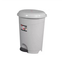 Szemetes kuka pedálos műanyag 22 literes szürke UP128-002 Papírkosár, szemetes Planet