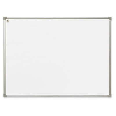 Fehértábla mágneses alukeretes 90x120cm, 1 db/doboz, Bluering®