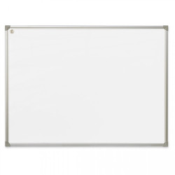 Fehértábla mágneses alukeretes 90x120cm, 1 db/doboz, Bluering® Fehér tábla Bluering