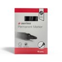 Alkoholos marker 3mm, kerek végű A-series fekete