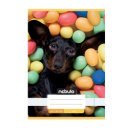 Füzet, A5, sima, 20-32, Cuki minták, 16 db/csomag Nebulo