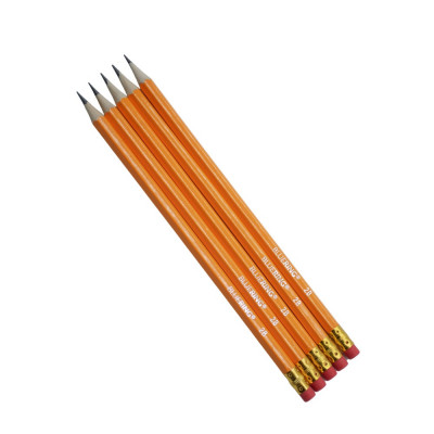 Grafitceruza 2B, radíros 5db/csomag