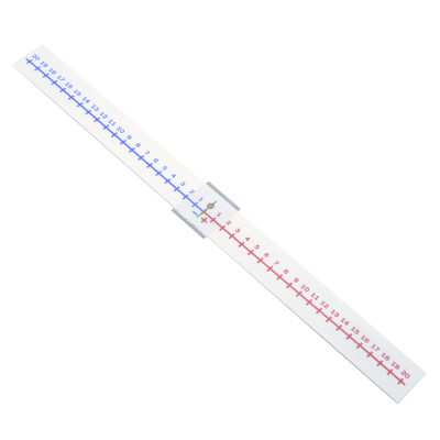 Számegyenes műanyag, iskolai használatra, Bluering