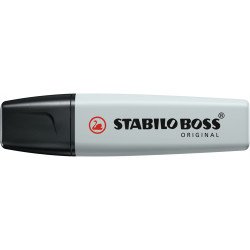 Szövegkiemelő 2-5mm, vágott hegyű, STABILO Boss original Pastel szürke Szövegkiemelő Stabilo