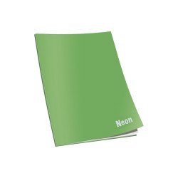 Füzet A4, 40+2lap, vonalas 80g. Connect neon lakk borító Iskolai füzet Connect