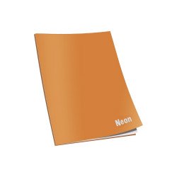 Füzet A4, 40+2lap, kockás 80g. Connect neon lakk borító, Iskolai füzet Connect