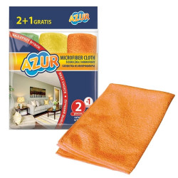 Törlőkendő mikroszálas 3 db/csomag Azur York_026200 Szivacsok, kendők, súrolók York