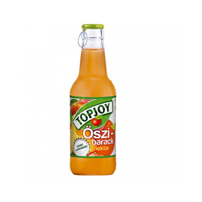 Üdítőital 0,25l TopJoy őszibarack DRS
