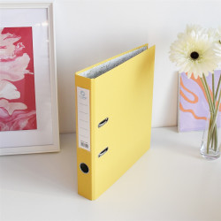 Iratrendező A4, 5cm, Bluering® sárga Iratrendező Bluering