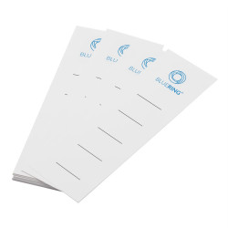 Iratrendező cserecímke 7cm, Iratrendezőhöz 50 db/csom Bluering® Iratrendező Bluering