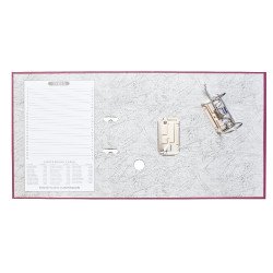 Iratrendező A4, 7,5cm,lapraszerelt, Bluering® Smart bordó Iratrendező Bluering