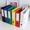 Iratrendező A4, 7,5cm, két oldalt PP borítás, Bluering® Premium fekete