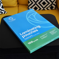 Lamináló fólia A3, 125 micron 100 db/doboz, Bluering® Kötészeti kellék Bluering