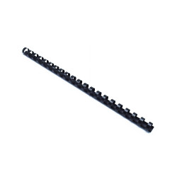 Spirál műanyag 14mm, Bluering® fekete Kötészeti kellék Bluering