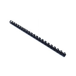 Spirál műanyag 14mm, Bluering® fekete Kötészeti kellék Bluering