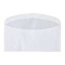 Boríték LC6/5 enyvezett bélésnyomott jobb ablakos 35x90mm 114x229mm J28A20 Bluering® fehér