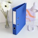 Iratrendező A4, 5cm, két oldalt PP borítás,lapraszerelt, Bluering® Premium kék