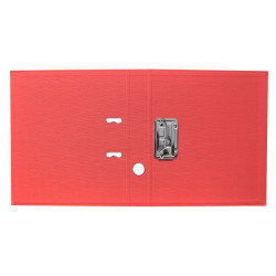 Iratrendező A4, 5cm, két oldalt PP borítás,lapraszerelt, Bluering® Premium piros Iratrendező Bluering