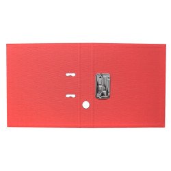 Iratrendező A4, 5cm, két oldalt PP borítás,lapraszerelt, Bluering® Premium piros Iratrendező Bluering