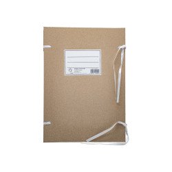 Szalagos irományfedél A4, hajtókás, klapnis 750g. 80cm-es szalaggal Bluering® Szalagos irományfedél Bluering