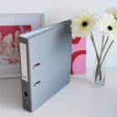 Iratrendező A4, 5cm,lapraszerelt, Bluering® Smart szürke