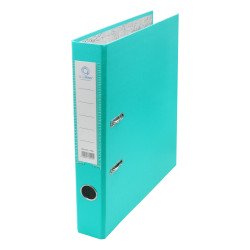 Iratrendező A4, 5cm,lapraszerelt, Bluering® Smart türkiz Iratrendező Bluering