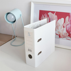 Iratrendező A5, 7,5cm,lapraszerelt, Bluering® fehér