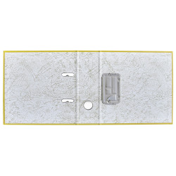 Iratrendező A5, 7,5cm,lapraszerelt, Bluering® sárga Iratrendező Bluering