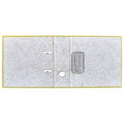 Iratrendező A5, 7,5cm,lapraszerelt, Bluering® sárga Iratrendező Bluering