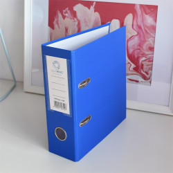 Iratrendező A5, 7,5cm,lapraszerelt, Bluering® kék