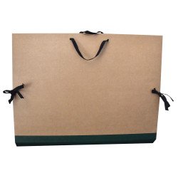 Rajztábla tartó, rajzlaptartó B2, méret karton, szalagfüles Bluering® prémium Rajztábla, tartó Bluering