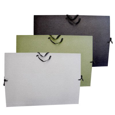 Rajztábla tartó, rajzlaptartó A4, méret műbőr , szalagfüles Bluering® prémium