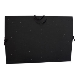 Rajztábla tartó, rajzlaptartó B4, méret műbőr, szalagfüles Bluering® prémium Rajztábla, tartó Bluering