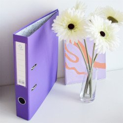 Iratrendező A4, 5cm,lapraszerelt, Bluering® Smart lila Iratrendező Bluering