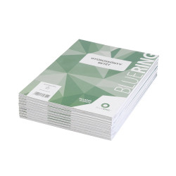 Gyűrűskönyv betét A4, 50lap Bluering® sima Gyűrűskönyv betét, rovatoltpapír Bluering