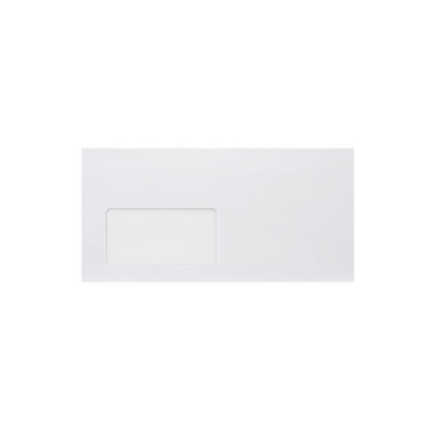 Boríték LA4, öntapadó bal ablakos (45x90mm) A15B20 újrahasznosított Bluering®