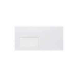 Boríték LA4, öntapadó bal ablakos (45x90mm) A15B20 újrahasznosított Bluering® Boríték Bluering