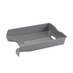 Irattálca műanyag 355, 355x255x60mm, Bluering®, szürke Irattálca Bluering