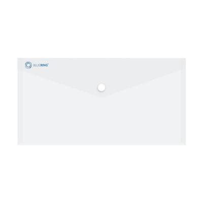 Irattartó tasak DL `csekk` patentos PP Bluering® transzparens