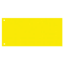 Elválasztócsík, karton 190g. 10,5x24cm, 100 db/csomag, Bluering® sárga Elválasztó lap Bluering