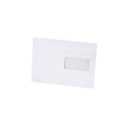 Boríték LC/5 öntapadó bélésnyomott jobb ablakos 45x90 162×229mm J20A60 Bluering® fehér Boríték Bluering