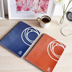 Spirálfüzet A4, 80lap, perforált lyukasztott Bluering® vonalas