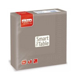 Szalvéta 2 rétegű 33 x 33 cm 50 lap/cs Fato Smart Table galambszürke_82623600 Szalvéták Fato