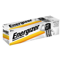 Elem góliát LR20D Industrial 12 db/csomag, Energizer Elem, akkumulátor, töltő Energizer